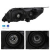 For 2018-2020 Honda Odyssey Minivan Halogen Projector Headlights Black Passenger