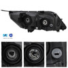 For 2018-2020 Honda Odyssey Minivan Projector Headlights [w/DRL] Black Driver Side