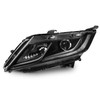 For 2018-2020 Honda Odyssey Minivan Projector Headlights [w/DRL] Black Driver Side