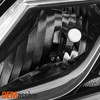 For 2018-2020 Honda Odyssey Minivan Halogen Projector Headlights BlackPair/Set