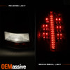 For 2011-2013 Chrysler 300 Base Limited LED Running Chrome Red Tail Light Driver
