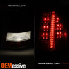 For 2011-2013 Chrysler 300 Base Limited LED Running Chrome Red Tail Lights Pair