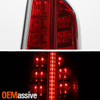 For 11-13 Chrysler 300 Base Limited LED Running Chrome Red Tail Light Passenger