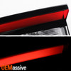 For 2015-2022 Dodge Charger LED Tube DRL Chrome Red Clear Tail Lamp Outer Driver