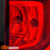 For 2016-2018 Honda Pilot SUV LED Bar DRL Chrome Red Tail Light Outer Passenger