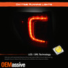 For 2016-2018 Honda Pilot SUV LED Bar DRL Chrome Red Clear Tail Light Outer Left