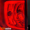 For 2016-2018 Honda Pilot SUV LED Bar DRL Chrome Red Clear Tail Light Outer Left