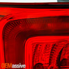 For 2016-2018 Honda Pilot SUV LED Bar DRL Chrome Red Clear Tail Light Outer Left