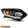For 2019-2022 Honda HR-V Halogen w/ LED DRL Headlight Black Passenger Right Side