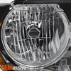 For 2014-2017 Jeep Compass Halogen Headlights Headlamp w/ Black Trim Driver Side