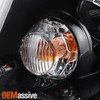 For 2011-2017 Jeep Compass/ 11-13 Grand Cherokee Headlights Headlamp Pair/Set