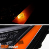 For 2021-2024 Nissan Rogue Upper Halogen Signal w/ LED DRL Turn SIgnal Pair/Set