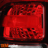 For 19-23 Ram 1500 Big Horn/Tradesman Halogen Black Bezel Red TailLamp Passenger