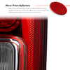 For 19-23 Ram 1500 Big Horn/Tradesman Halogen Black Bezel Red TailLamp Passenger