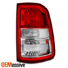 For 19-23 Ram 1500 Big Horn/Tradesman Halogen Chrome Red Tail Light Passenger