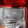 For 19-23 Ram 1500 Big Horn/Tradesman Halogen Chrome Red Tail Light Passenger