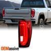 For 2019-2024 GMC Sierra 1500/2500 [Full LED] Tail Lights w/o Signature Driver