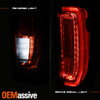 For 2019-2024 GMC Sierra 1500/2500 [Full LED] Tail Lights w/o Signature Driver