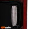 For 2019-2024 Dodge Ram Rebel LED Tail Lights w/Blind Spot Senser Black Driver
