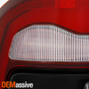 For 2019-2024 Dodge Ram Rebel LED Tail Lights w/Blind Spot Senser Black Driver