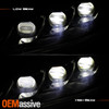 For 2006-2010 Lexus IS250 IS350 Halogen Type Projector Dual Beam Black Headlight