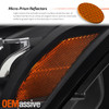 For 2006-2010 Lexus IS250 IS350 Halogen Type Projector Dual Beam Black Headlight