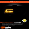 For 17-21 Jeep Grand Cherokee HID Chrome Bezel Headlights Pair w/LED DRL Signal