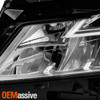 For 2021-2024 Nissan Rogue Bottom LED Headlights Headlamp Driver Side Chrome