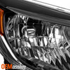 For 2017-2019 Nissan Versa Note Black Headlight Headlamp Passenger Right 17-19