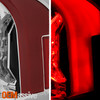 For 2007-2008 Dodge Ram 1500 07-09 2500 3500 LED Chrome Clear Tail Lights Pair