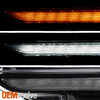 For 21-23 Ford F150 Halogen LED Switchback Sequential Quad Projector Headlights