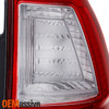 For 2007-2011 Honda CR-V CRV Chrome Red Tail Light Brake Lamp Passenger Right