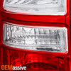 For 2007-2011 Honda CR-V CRV Chrome Red Tail Light Brake Lamp Driver Left Side