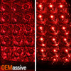 For 15-23 Chrysler 300 LED Tail Lights Rear Lamp Smoked Red Lens Driver Assembly