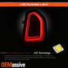 For 15-23 Chrysler 300 LED Tail Light Rear Lamp Chrome Bezel Passenger Assembly