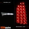 For 15-23 Chrysler 300 LED Tail Lights Rear Lamp Smoked Red Lens Pair Assembly