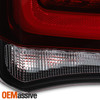 For 15-23 Chrysler 300 LED Tail Lights Rear Lamp Smoked Red Lens Pair Assembly