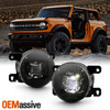 For 2021-2024 Ford Bronco Base Model Fog Light Full LED Switch Included Assembly