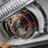 For 2015-2016 Nissan Murano [LED DRL Running] Projector Chrome Headlight Driver