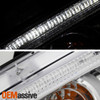 For 2017-2018 Nissan Murano [LED DRL Running] Projector Chrome Headlights Pair