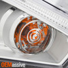 For 2017-2018 Nissan Murano LED DRL Running Projector Chrome Headlight Passenger