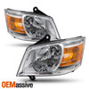 Fit 2008 2009 2010 Dodge Grand Caravan Replacement Headlight Lamp Left+Right