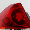 Fit 06-13 Chevy Impala Red Clear Lens Tail Lights Rear Brake Lamps Replacement