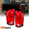 Fit 07-08 Dodge Ram 1500/07-09 2500 3500 Replacement Tail Lamp Lights Left+Right