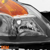Fits 2007 2008 2009 Altima 4Dr Sedan Headlights Headlamps Replacement Left+Right