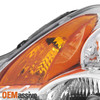 Fits 2007 2008 2009 Altima 4Dr Sedan Headlights Headlamps Replacement Left+Right