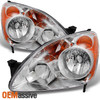 Fit 2005-2006 Honda CRV CR-V Replacement Headlights Japan Built Model Left+Right