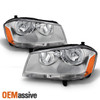 Fit 2008-2014 Dodge Avenger Replacement Headlights Headlamps L+R 2009 2010