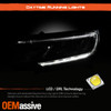 For 2015-2016 Honda CRV Halogen Type w/LED DRL Headlight Headlamp Left + Right
