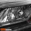 For 2015-2016 Honda CRV Halogen Type w/LED DRL Headlight Headlamp Left + Right